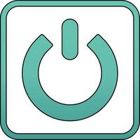 Power Button Vecto Icon vector