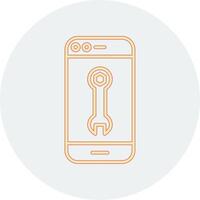 Smartphone Repair Vecto Icon vector