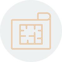 House Plan Vecto Icon vector