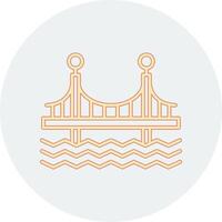 Bridge Vecto Icon vector