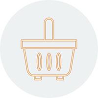 Shopping Basket Vecto Icon vector