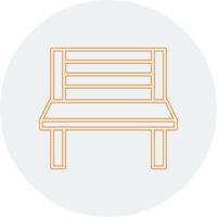 Bench Vecto Icon vector