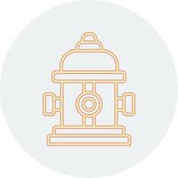 Fire Hydrant Vecto Icon vector