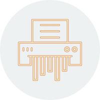 Paper Shredder Vecto Icon vector