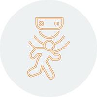 Motion Sensor Vecto Icon vector