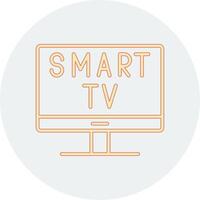 Smart Tv Vecto Icon vector