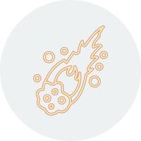 Meteor Vecto Icon vector