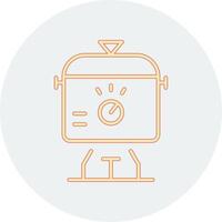 Slow Cooker Vecto Icon vector