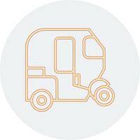 Tuk Tuk Vecto Icon vector