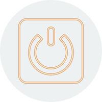 Power Button Vecto Icon vector