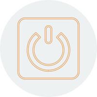 Power Button Vecto Icon vector