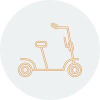 Kick Scooter Vecto Icon vector