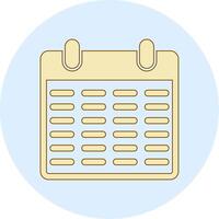Calendar Vecto Icon vector