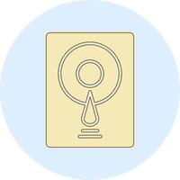 Hard Disk Vecto Icon vector