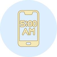 Smartphone Alarm Vecto Icon vector