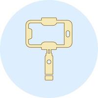 Selfie Stick Vecto Icon vector