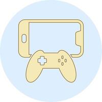 Joystick and Mobile Vecto Icon vector