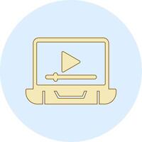 Video Ad Vecto Icon vector