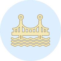 Bridge Vecto Icon vector