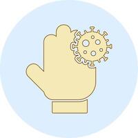 Dirty Hands Vecto Icon vector