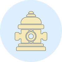 Fire Hydrant Vecto Icon vector