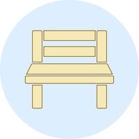 Bench Vecto Icon vector