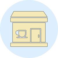 Coffee Shop Vecto Icon vector