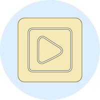 Play Button Vecto Icon vector