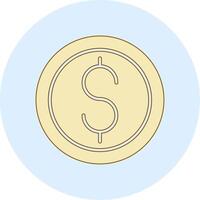 Coin Vecto Icon vector