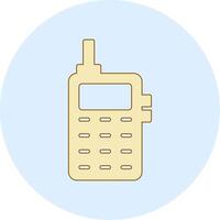 antiguo teléfono vecto icono vector