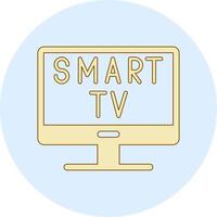 Smart Tv Vecto Icon vector