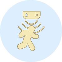 Motion Sensor Vecto Icon vector