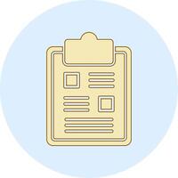 Clipboard Vecto Icon vector