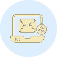 Email Share Vecto Icon vector