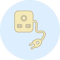 Plug And Socket Vecto Icon vector