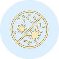 antibacteriano vecto icono vector