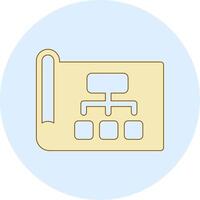 Weekly Work Planner Vecto Icon vector