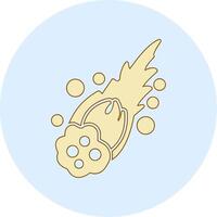 Meteor Vecto Icon vector