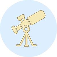 Telescope Vecto Icon vector