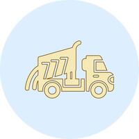 Dumper Truck Vecto Icon vector