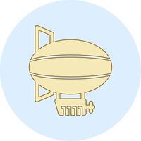 Blimp Vecto Icon vector