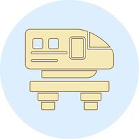 Monorail Vecto Icon vector