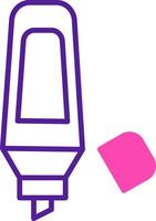 Highlighter Vecto Icon vector