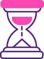 Sand Clock Vecto Icon vector