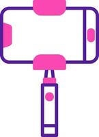 Selfie Stick Vecto Icon vector