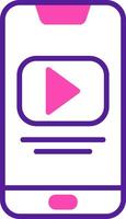 Play Video Vecto Icon vector