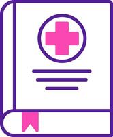 Medical Book Vecto Icon vector