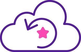 Cloud Vecto Icon vector
