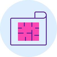 House Plan Vecto Icon vector