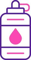 Water Bottle Vecto Icon vector